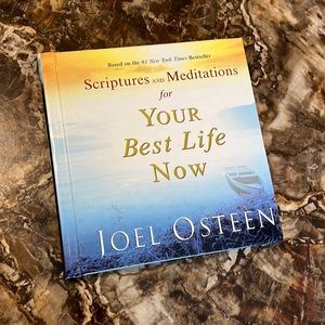 Joel Osteen Scriptures and Meditations for Your Best Life, hardback,